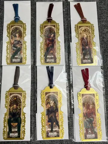 바이오하자드 30th 북마크 6개 세트