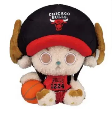 ONE PIECE x NBA CHOPPER's PLUSH BULLS