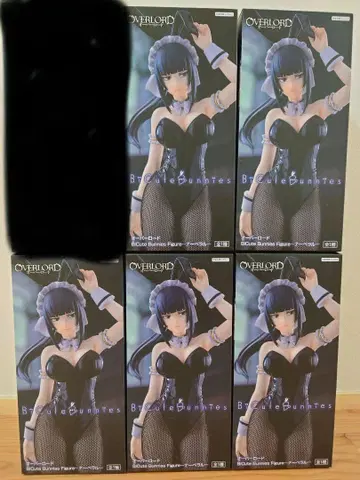 오버로드 BiCute Bunnies 피규어 나베랄 5체 세트