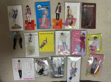 나니와단시 미치에다 슌스케 아크릴 스탠드 아크릴 키링 클립 묶음 판매