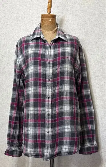 LACOSTE 체크 셔츠 4 USED