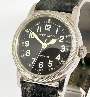 해밀턴 HAMILTON 9789 코인 엣지 베젤 자동 와인딩 손목시계