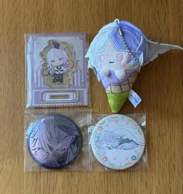 문호 스트레이독스 시그마 아이스 타피누이 아크릴 스탠드 캔뱃지