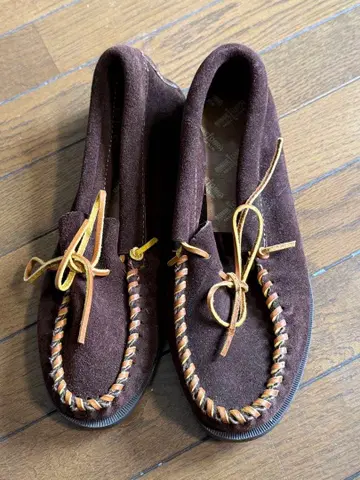 [ 레어 USA제 ] 미네통카 모카신 스웨이드