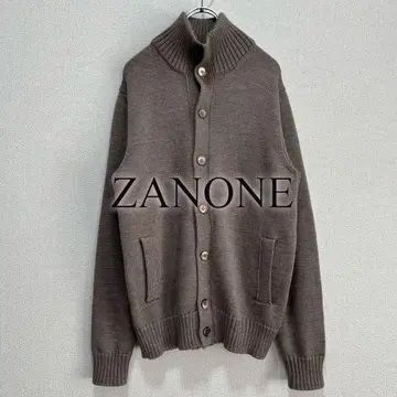 [ 미사용급 ] ZANONE CHIOTO 스탠드 카라 가디건 50 호시바
