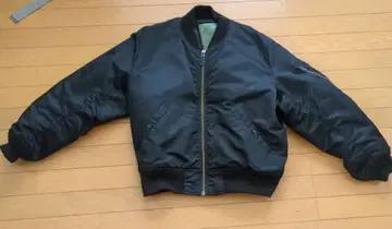 BACK NUMBER MA-1 자켓 블랙