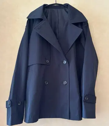 GU 네이비 트렌치코트 자켓