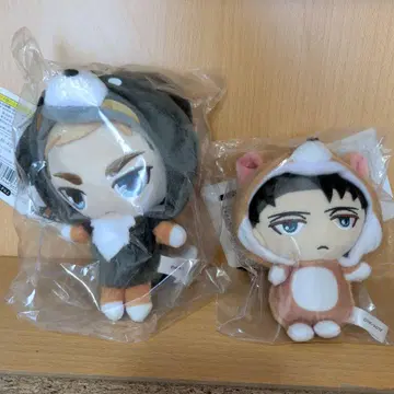 진격의 거인 애니멀코 엘빈 리바이 세트