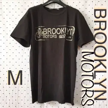 BROOKLYNMOTORS 브루클린모터스 US 한정판 티셔츠 M