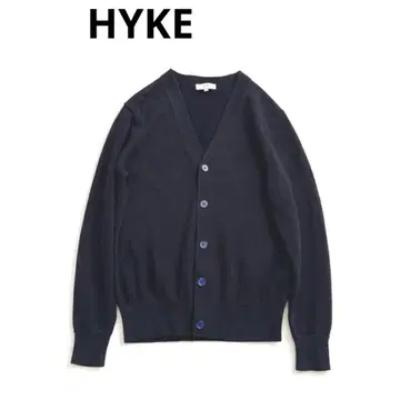 HYKE 하이크 가디건 네이비