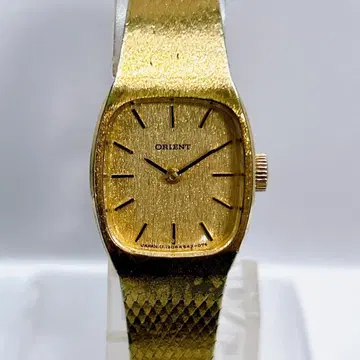 [오늘 종료] 오리엔트 여성용 손목시계 골드 Q120454-20