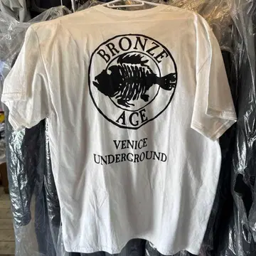 BRONZE AGE 브론즈 에이지 티셔츠 화이트 사이즈 L