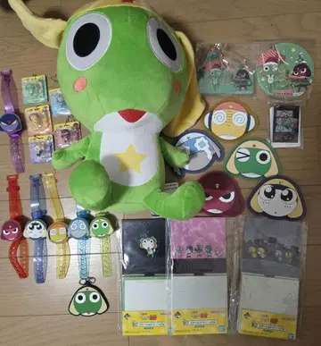 개구리 중사 케로로 굿즈 세트