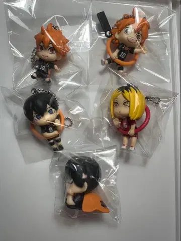 하이큐 가챠가챠 곤니치린 오네무탄 데포피그! 키링