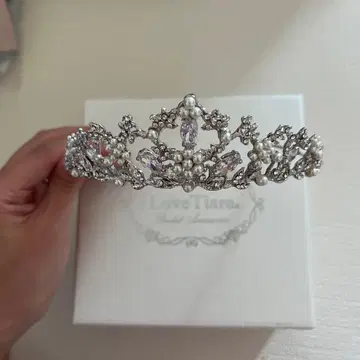 Love Tiara 티아라 크리스탈 펄 결혼식