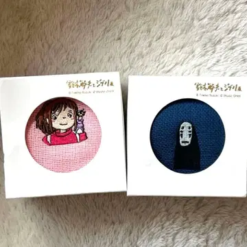 센과 치히로의 행방불명 지브리 파크 목화 거즈 손수건 치히로 가오나시