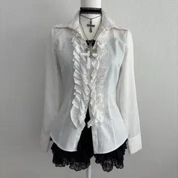 00s 코켓 다크 코어 페어리 그런지 상의