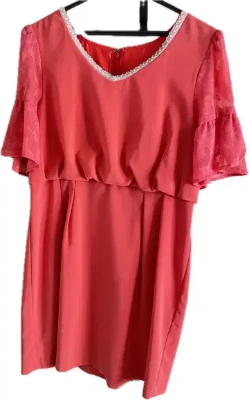 CECIL Mc BEE 코랄 핑크 원피스