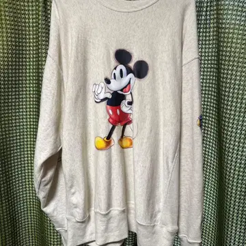 champion 디즈니 100주년 한정판 프린트 맨투맨