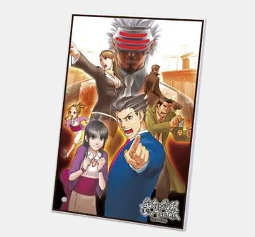 역전재판3 키라하쿠 아크릴 플레이트 먹그림 SHOP