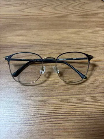 JINS 안경 도수 없음 케이스 포함