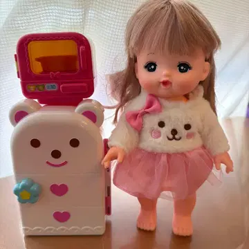 멜짱 인형과 냉장고 세트