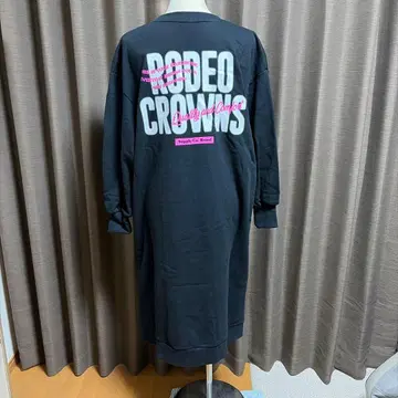 RODEO CROWNS 백 프린트 맨투맨 원피스