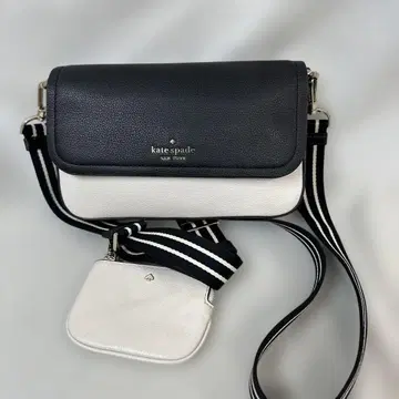 케이트 스페이드 블록 플랩 크로스백