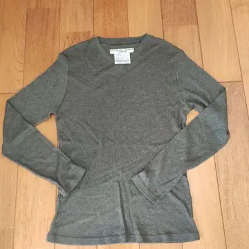 KATHARINE HAMNETT 카키 긴팔 티셔츠 M