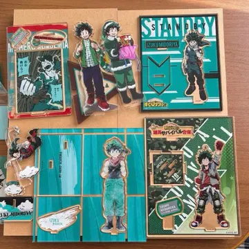 미도리야 이즈쿠 아크릴 스탠드 & 키링 세트