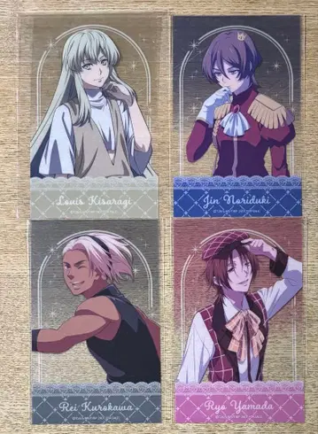 KING OF PRISM 원반 애니메이트 특전 클리어 2장 시트 세트