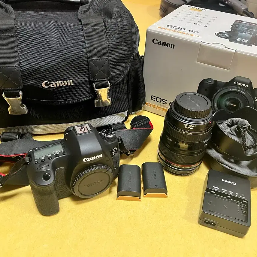 캐논 풀프레임 EOS 6D 바디(2286컷) + EF 24-105 L I