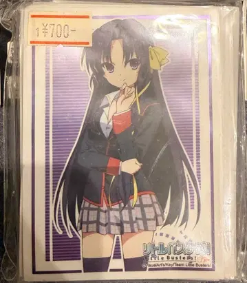 미사용 새상품 리틀버스터즈! 쿠루가야 유이코 슬리브