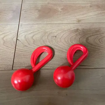 음표 모양 마라카스 완구