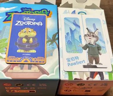 POPMART 팝마트 주토피아 크로우하우저 파우버트 피규어