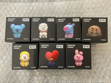 BTS BT21 모니터 피규어 7개 세트