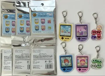 뿌요뿌요 35주년 아크릴 키링 전 6종 컴프 세트 다이소