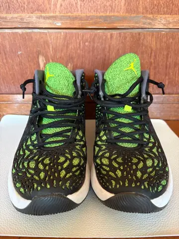 조던 농구화 그린/블랙