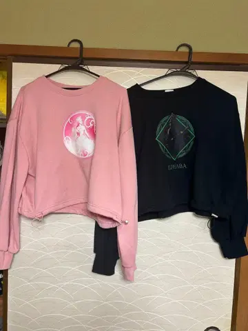 위키드 트레이너 맨투맨 그린드&엘파바 2장 세트