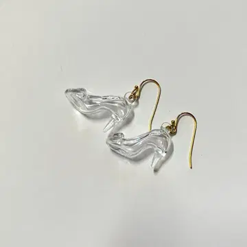Disney 100 하리오 유리 구두 귀걸이