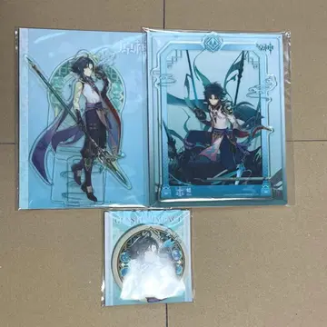 원신 쇼 아크릴 스탠드 캔뱃지 전신 일러스트 공식