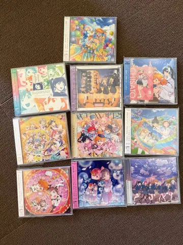 러브 라이브! 슈퍼스타!! CD 세트 10장 세트