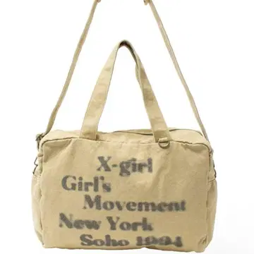 x-girl 백 HAZY LOGO 2WAY BIG TOTE BAG
