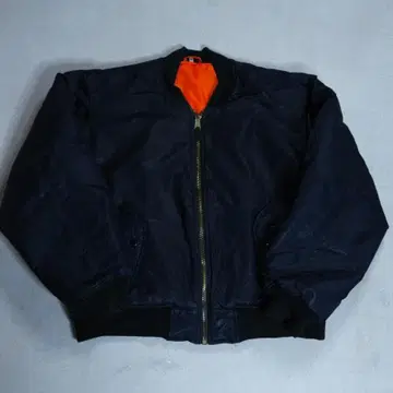 미군 MA-1 플라이트 자켓 블랙 밀리터리 충전솜 블루종