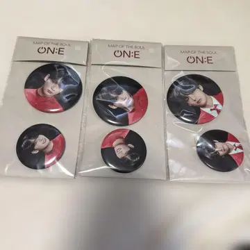 BTS 정국 태현 캔뱃지 세트