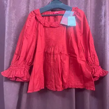 PINK HOUSE 빨간색 블라우스