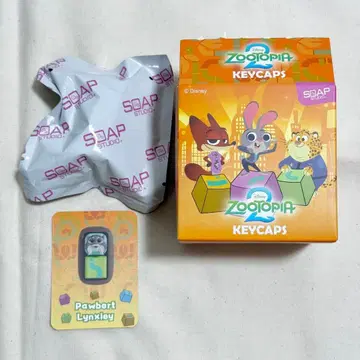 주토피아 키캡 파우버트