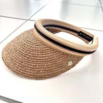 헬렌 카민스키 선바이저 누거 마리나 스트라이프 베이지