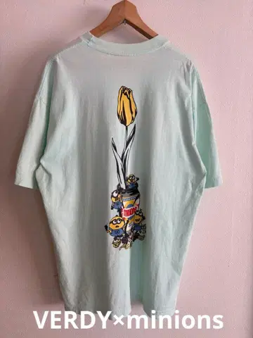 Wasted Youth VERDY 미니언즈 t셔츠 미국제