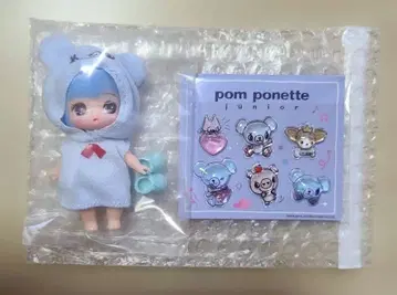 나루미야 캐릭터즈 푸치 리카짱 민트 군 씰